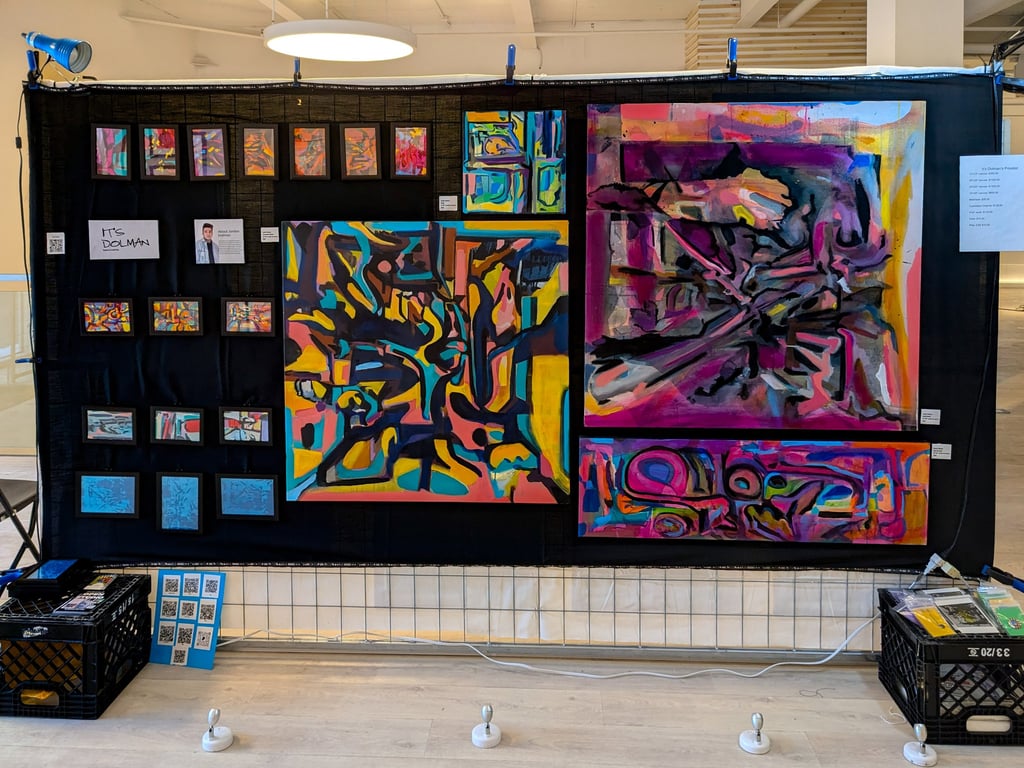 Artwork shown at Origin, Avant Garde Gallery