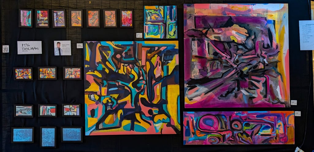 Artwork shown at Origin, Avant Garde Gallery
